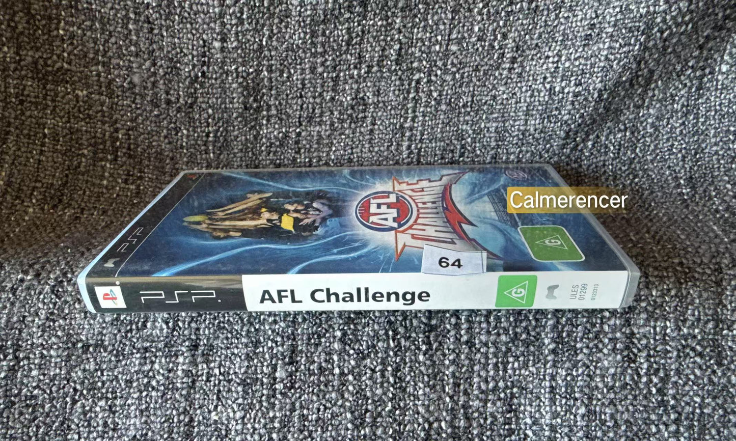 AFL Challenge PSP Game - PlayStation Portable