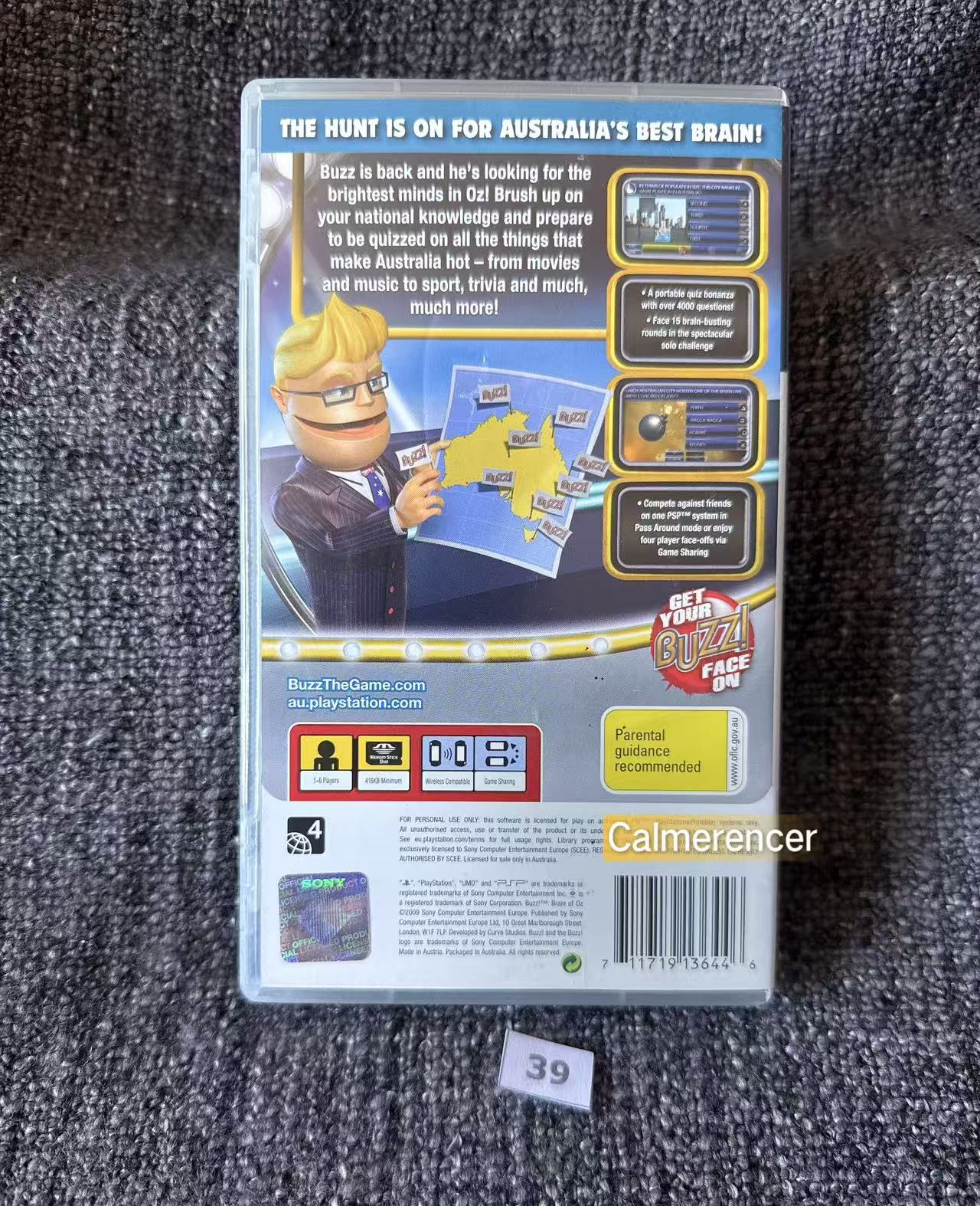 Buzz! Brain of Oz PSP Game - PlayStation Portable