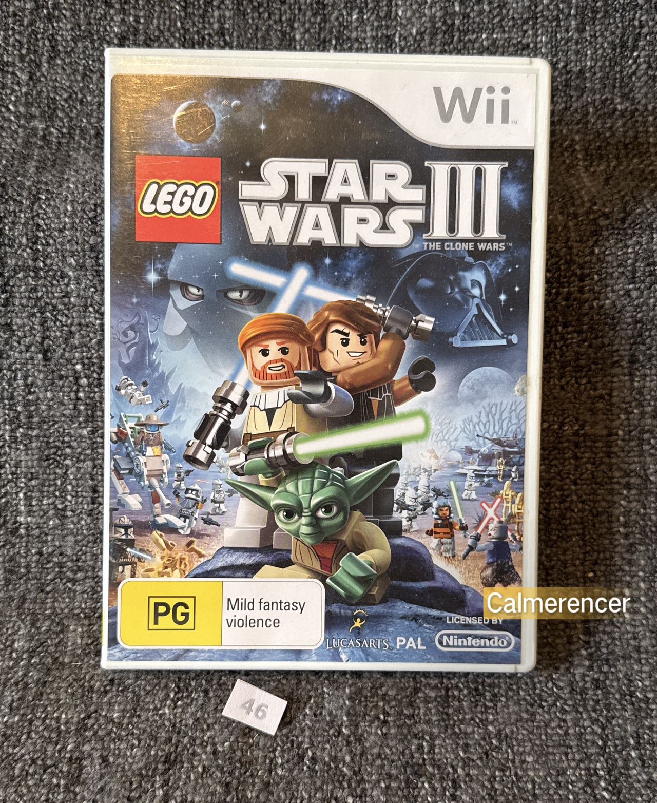 star wars wii lego Lego Star Wars lll 3 The Clone Wars- Nintendo Wii game – The GameFarm Co.