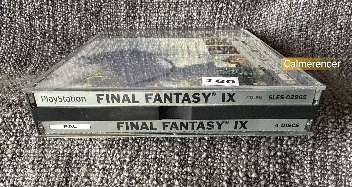 Final Fantasy IX in overall excellent condition - Sony Playstation One (PS1) Game