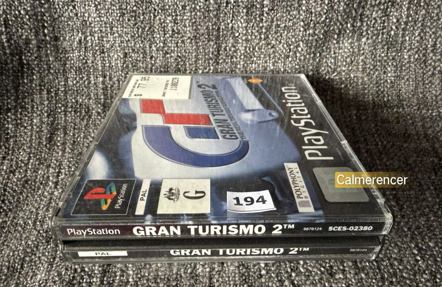 Gran Turismo 2 - Sony Playstation One (PS1) Game