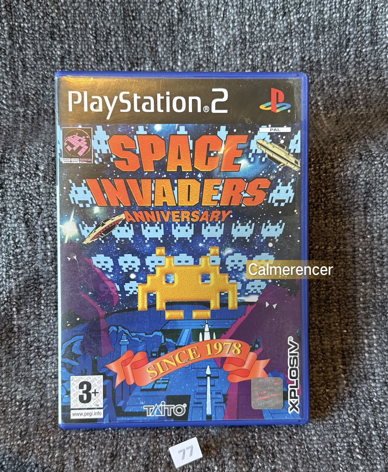 Space Invaders Anniversary Game- Sony PlayStation 2 (PS2) – The ...