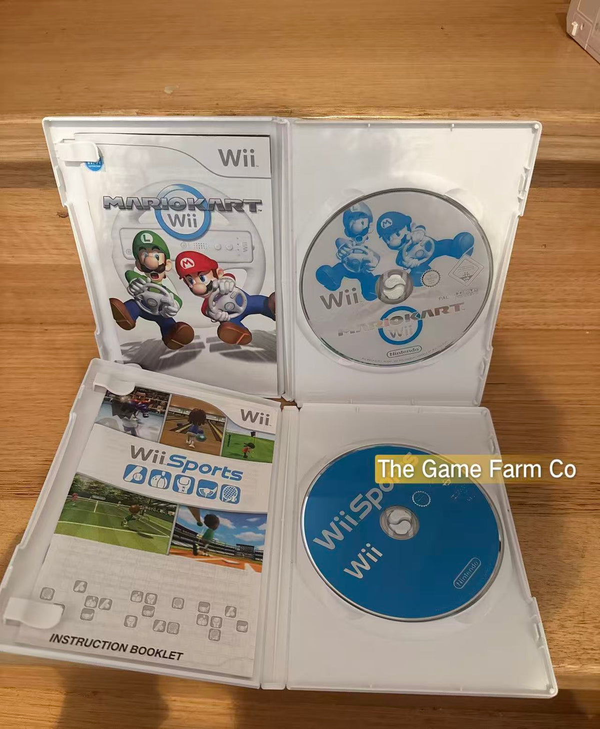 Nintendo Wii Console bundle with Accessories in used condition - Pal Version
