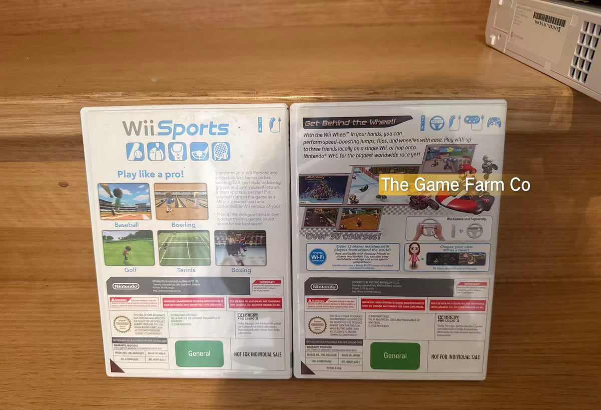 Nintendo Wii Console bundle with Accessories in used condition - Pal Version