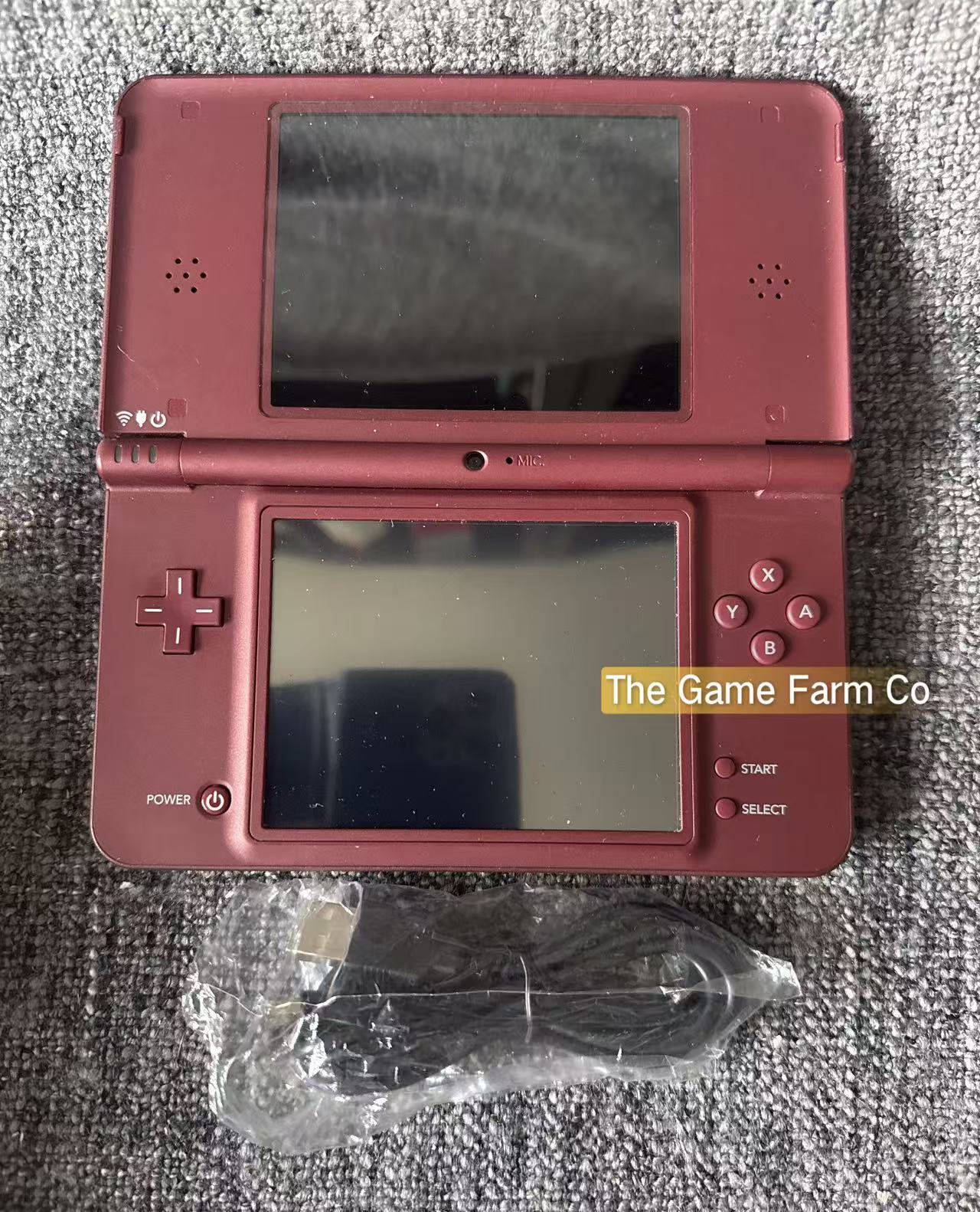 Nintendo DSi XL Burgundy Red Console In Excellent Condition - Pal Aus