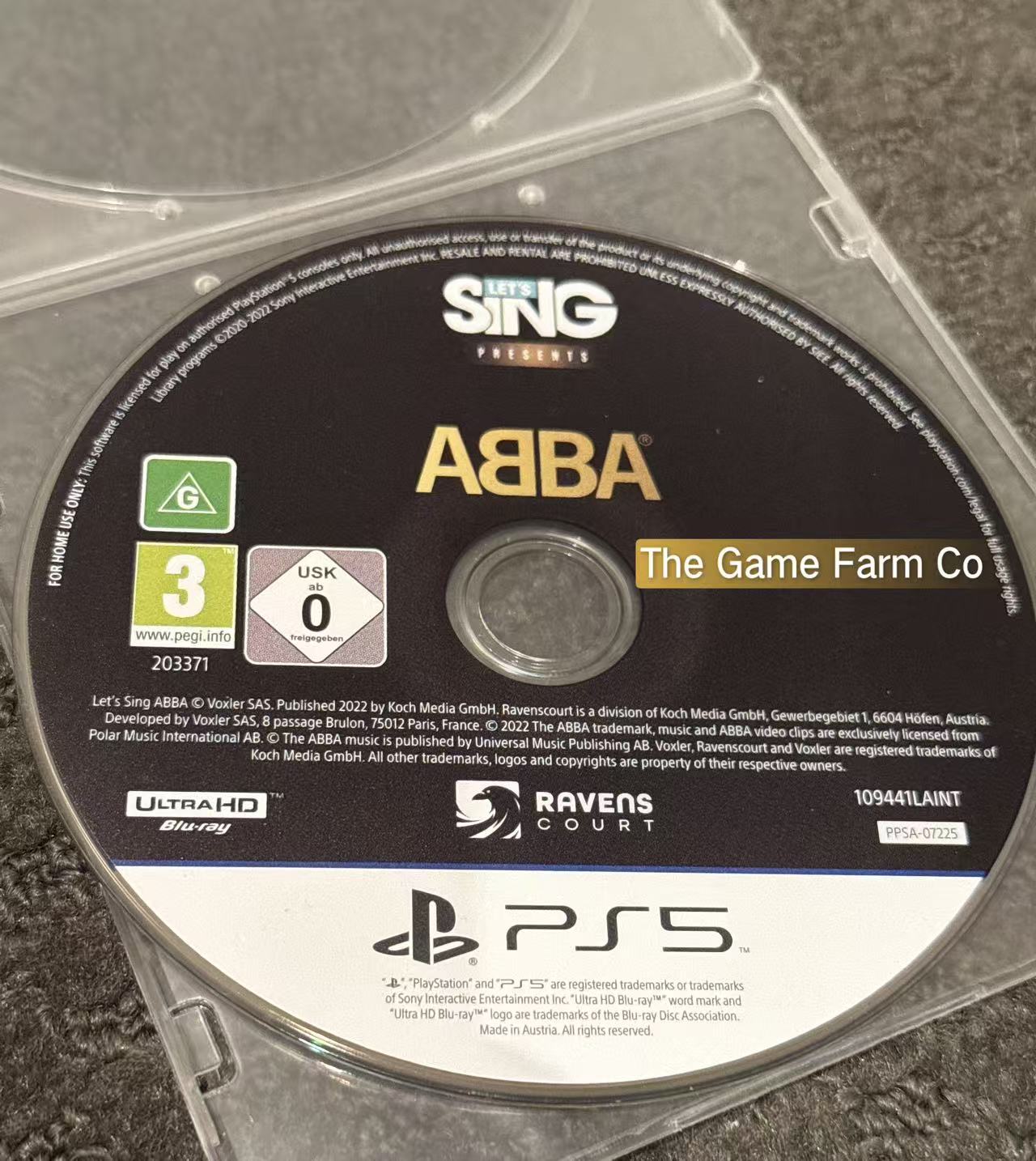 Sing ABBA Loose Game - Sony Playstation 5