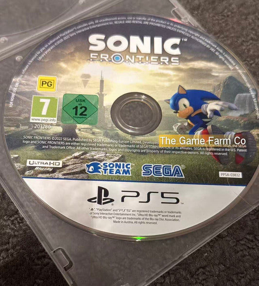 Sonic Frontiers Loose Game - Sony Playstation 5