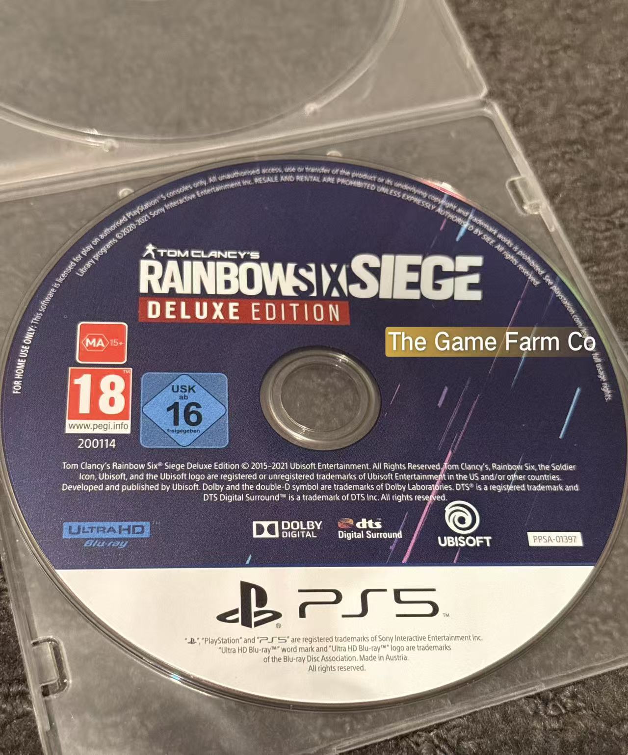 Tom Clancy’s Rainbow Six Siege Deluxe Edition Loose Game - Sony Playstation 5