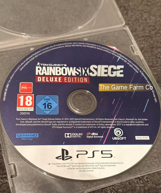Tom Clancy’s Rainbow Six Siege Deluxe Edition Loose Game - Sony Playstation 5