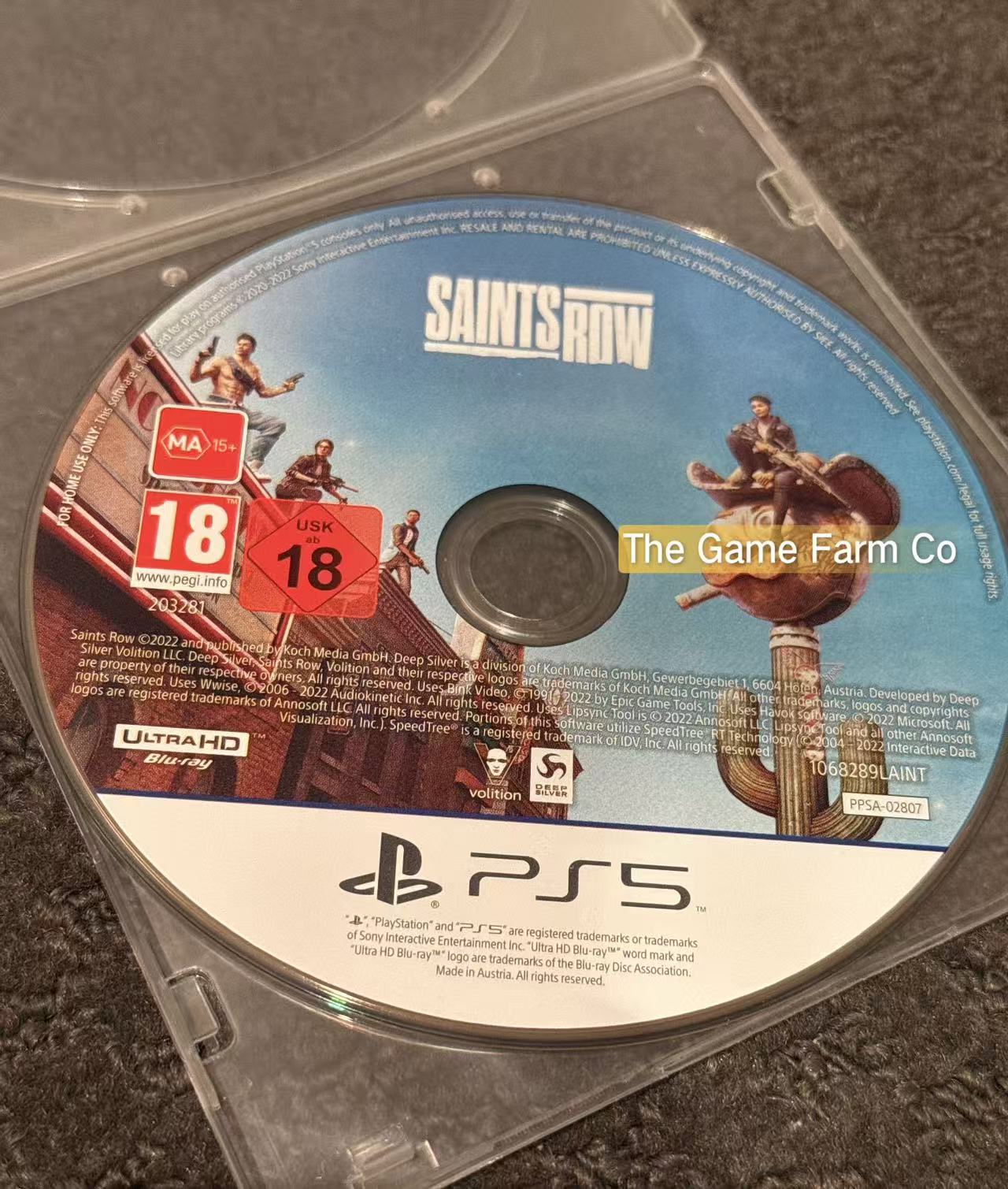 Saints Row Loose Game - Sony Playstation 5