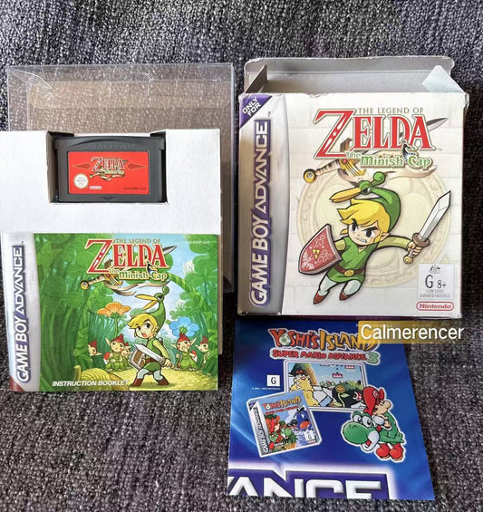 The Legend Of Zelda The Minish Cap Boxed Game -Nintendo Gameboy Advance GBA - Pal Version