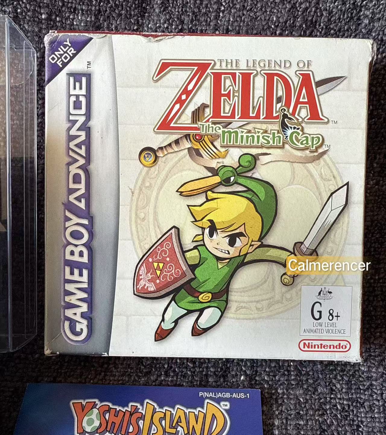 The Legend Of Zelda The Minish Cap Boxed Game -Nintendo Gameboy Advance GBA - Pal Version