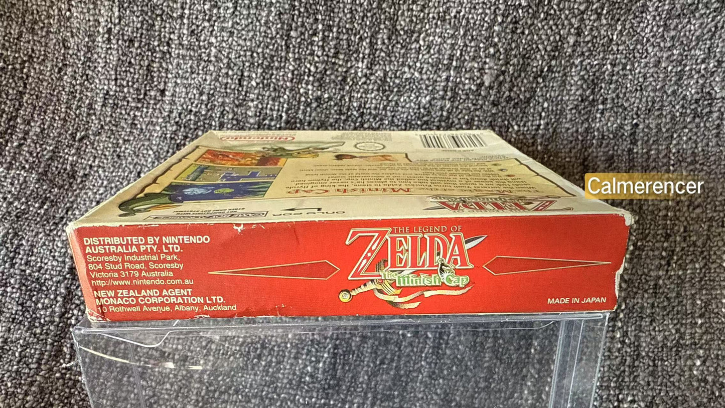 The Legend Of Zelda The Minish Cap Boxed Game -Nintendo Gameboy Advance GBA - Pal Version