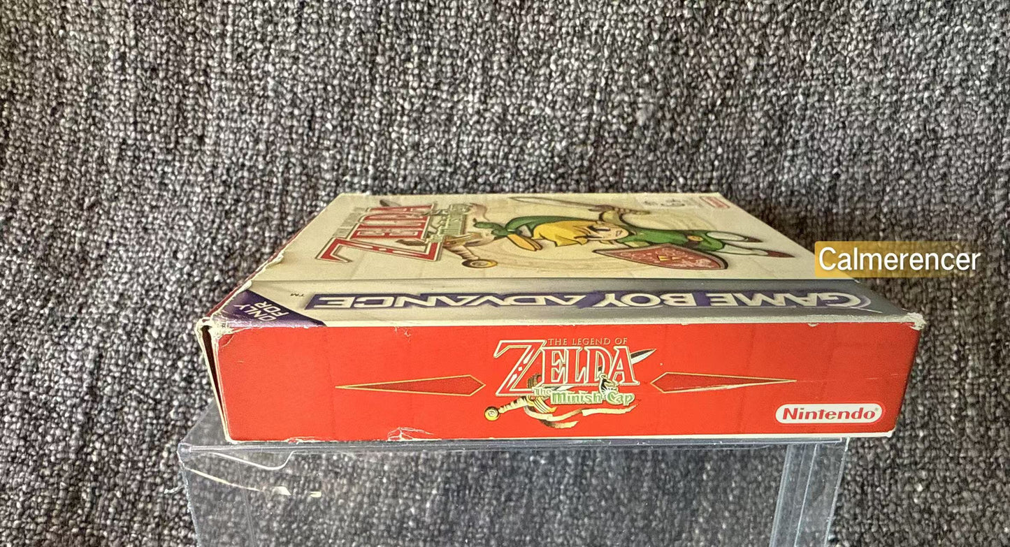The Legend Of Zelda The Minish Cap Boxed Game -Nintendo Gameboy Advance GBA - Pal Version