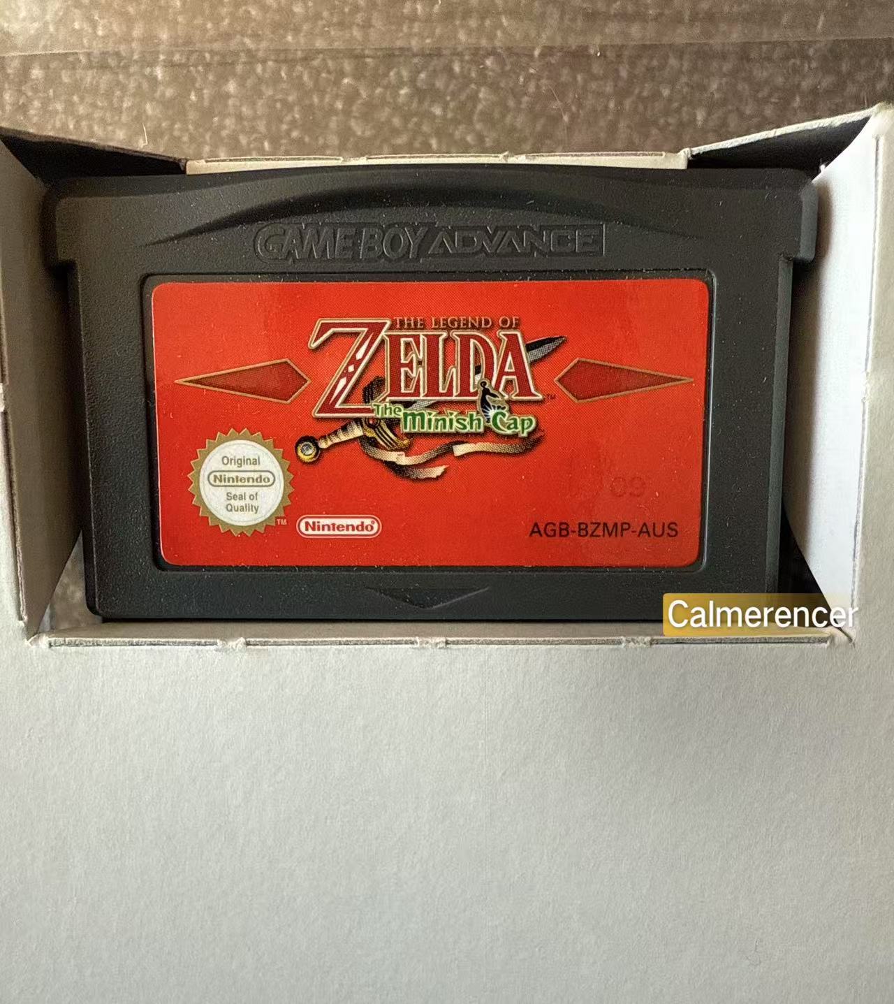 The Legend Of Zelda The Minish Cap Boxed Game -Nintendo Gameboy Advance GBA - Pal Version