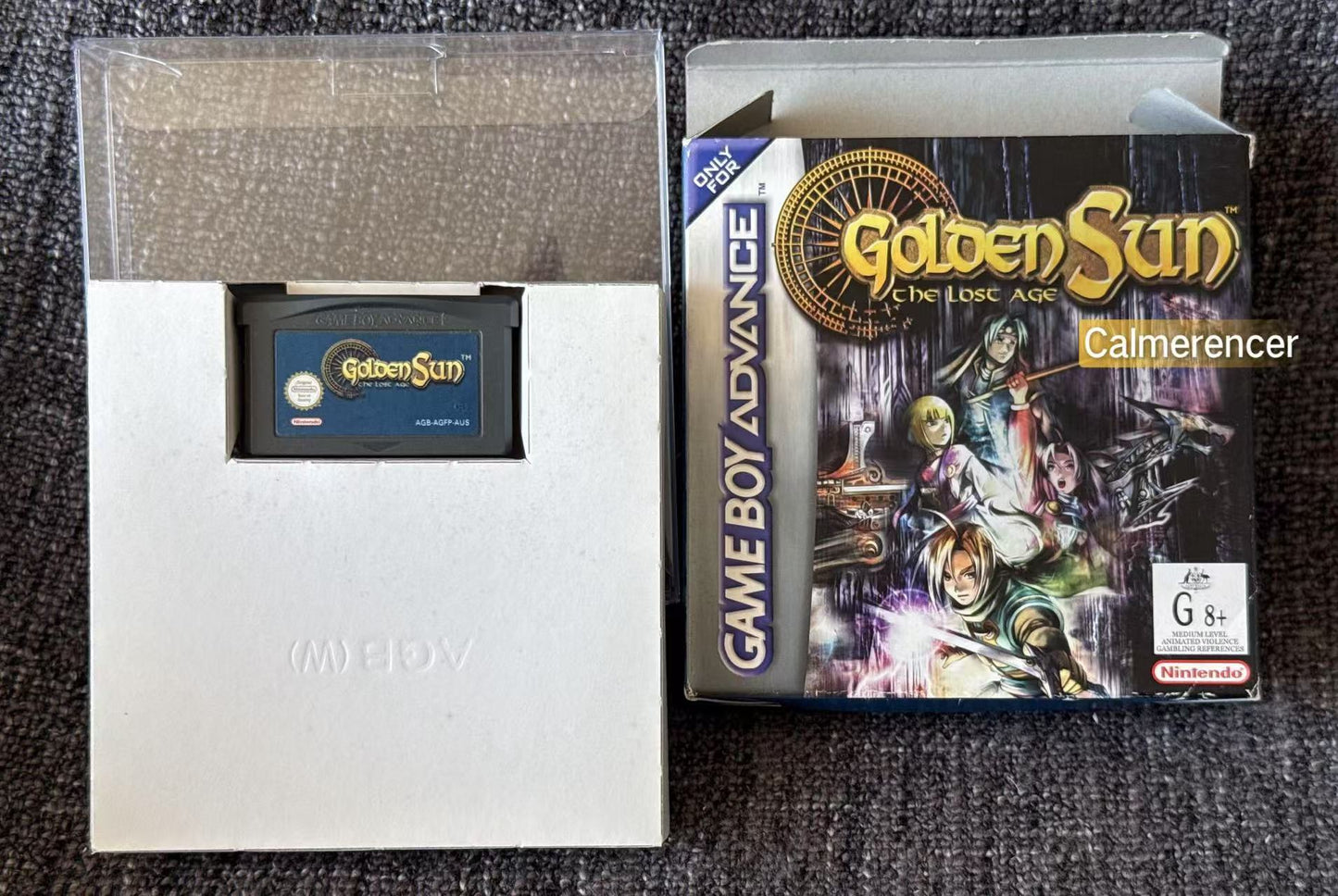Golden Sun The Lost Arc Nintendo Gameboy Advance GBA - Pal Version