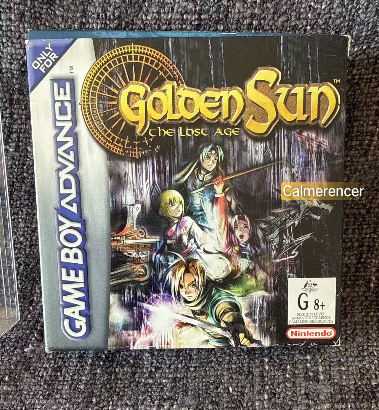Golden Sun The Lost Arc Nintendo Gameboy Advance GBA - Pal Version