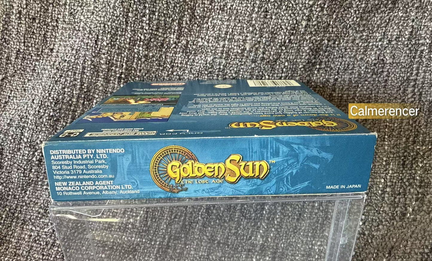 Golden Sun The Lost Arc Nintendo Gameboy Advance GBA - Pal Version