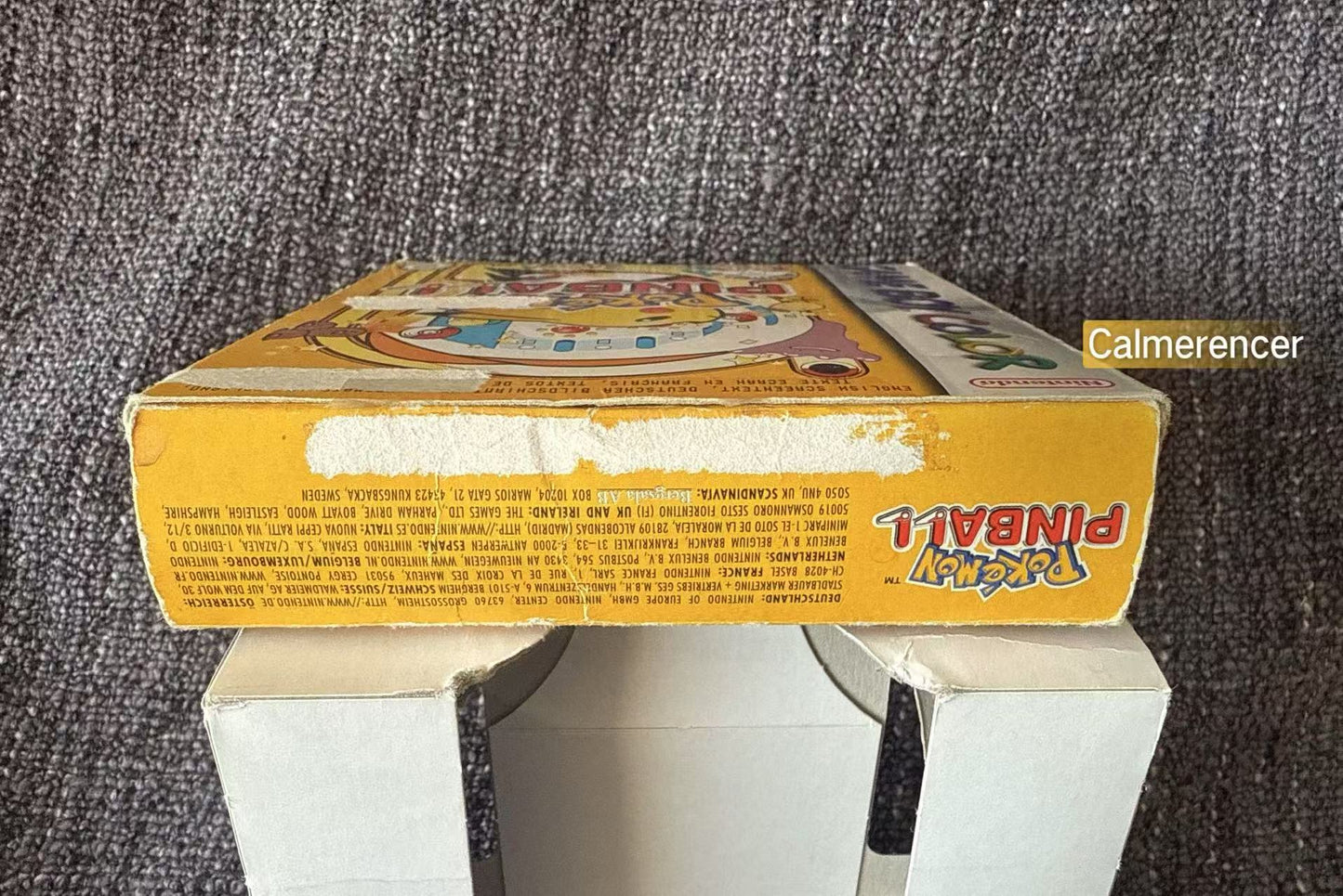 Pokemon Pinball Boxed Game -Nintendo Gameboy color - Pal Version