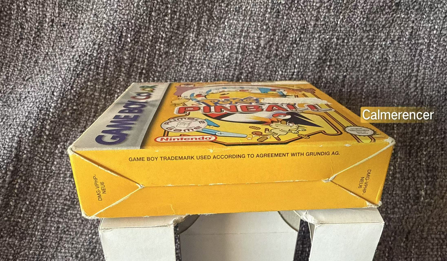 Pokemon Pinball Boxed Game -Nintendo Gameboy color - Pal Version