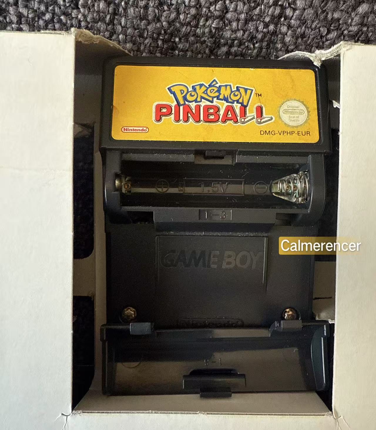 Pokemon Pinball Boxed Game -Nintendo Gameboy color - Pal Version