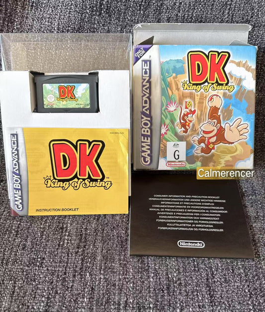 DK King Of Swing Boxed Game -Nintendo Gameboy Advance GBA - Pal Version