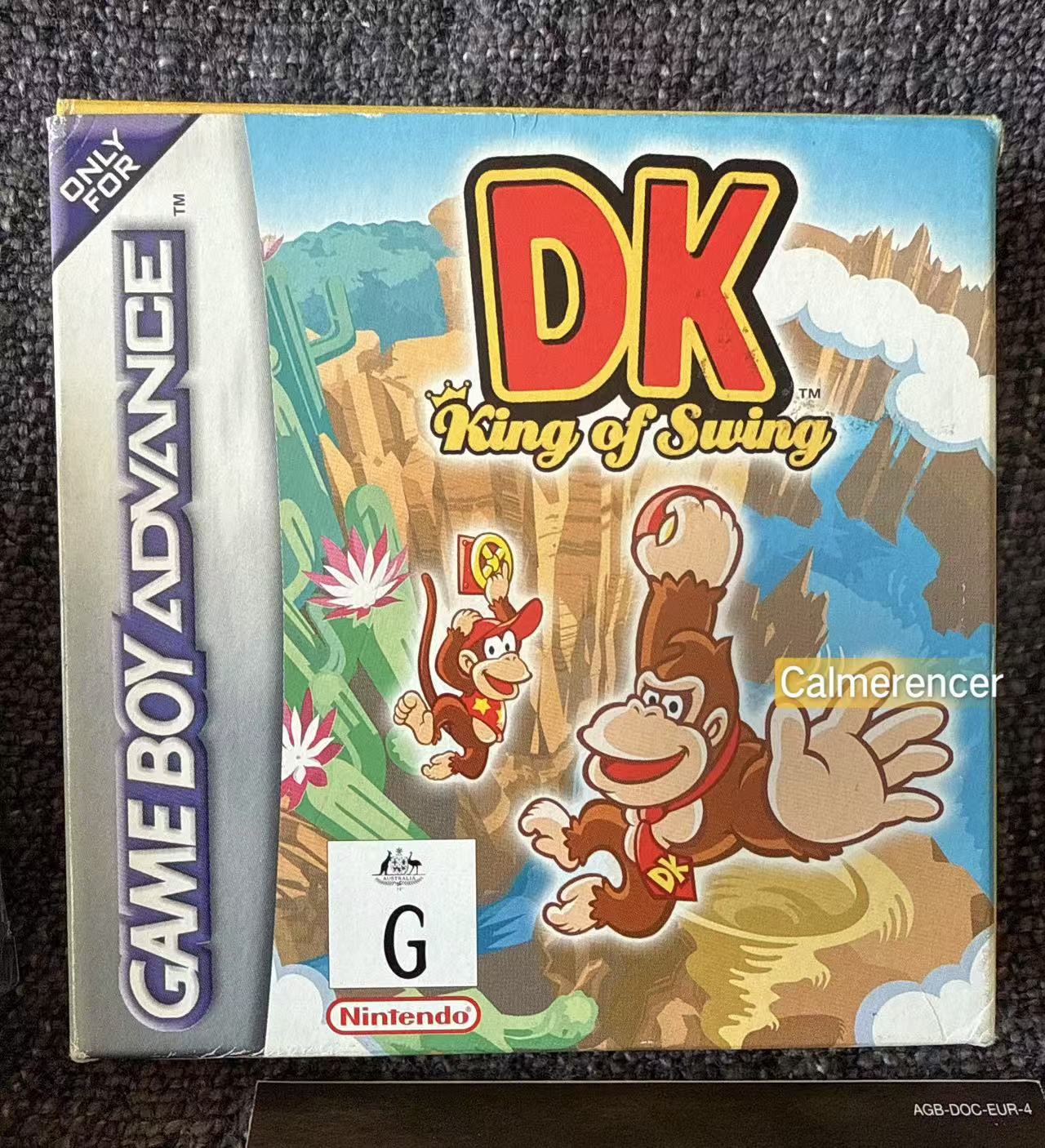 DK King Of Swing Boxed Game -Nintendo Gameboy Advance GBA - Pal Version