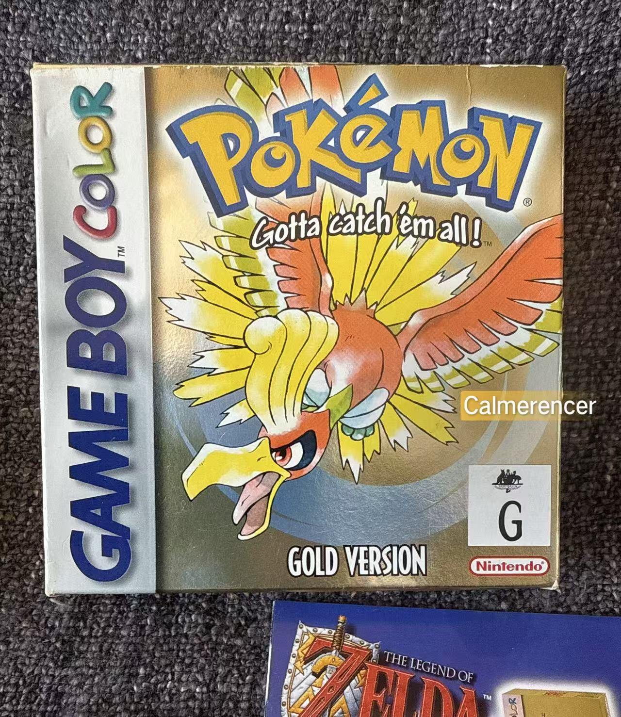 Pokemon Good Version Boxed Game -Nintendo Gameboy color - Pal Version
