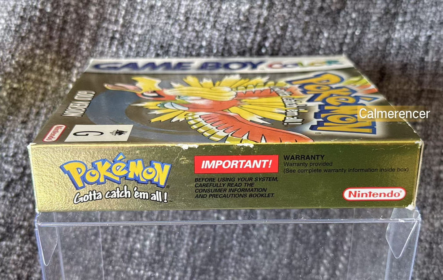 Pokemon Good Version Boxed Game -Nintendo Gameboy color - Pal Version