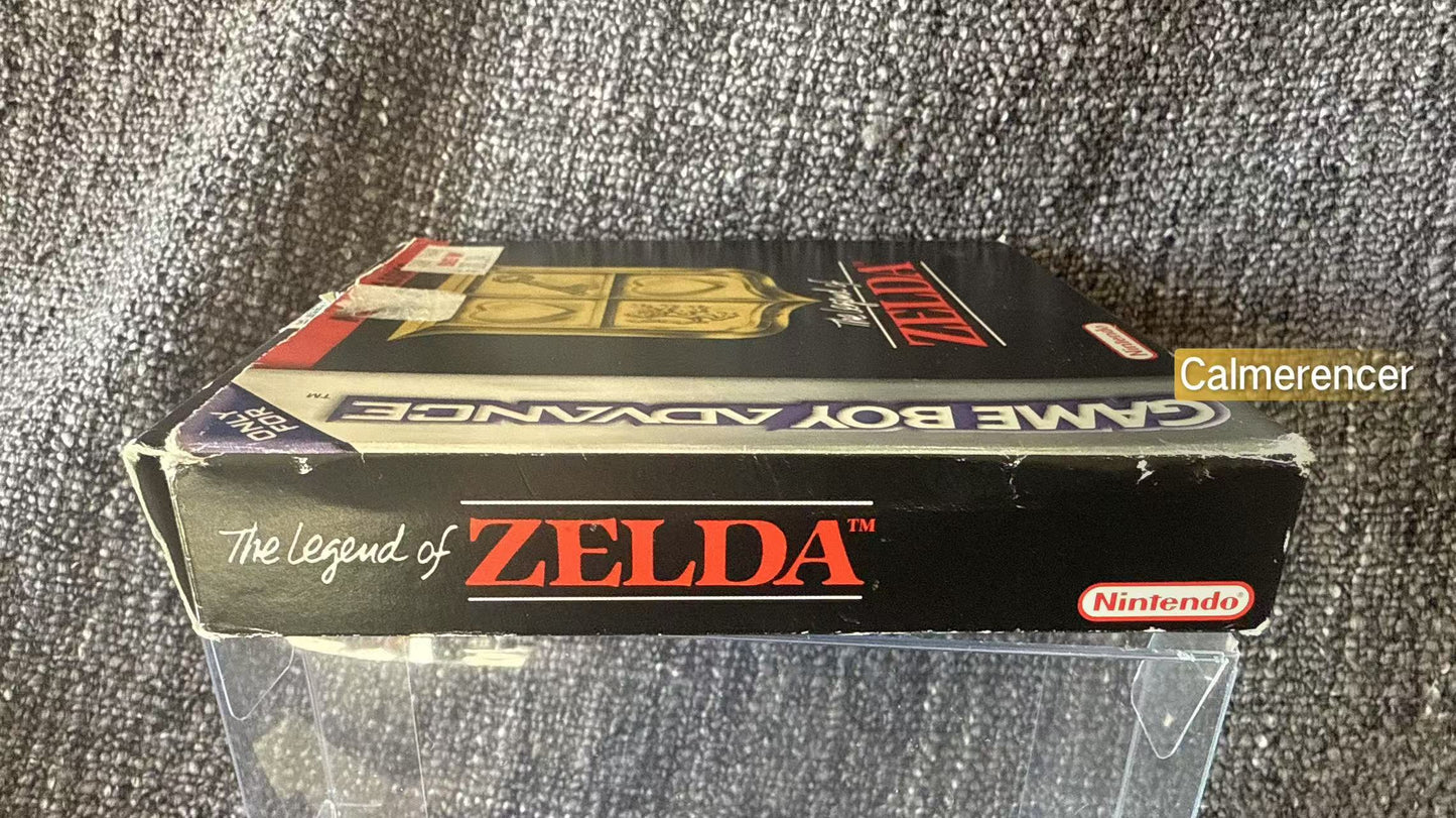 The Legend Of Zelda Nes Classic Boxed Game -Nintendo Gameboy Advance GBA - Pal Version