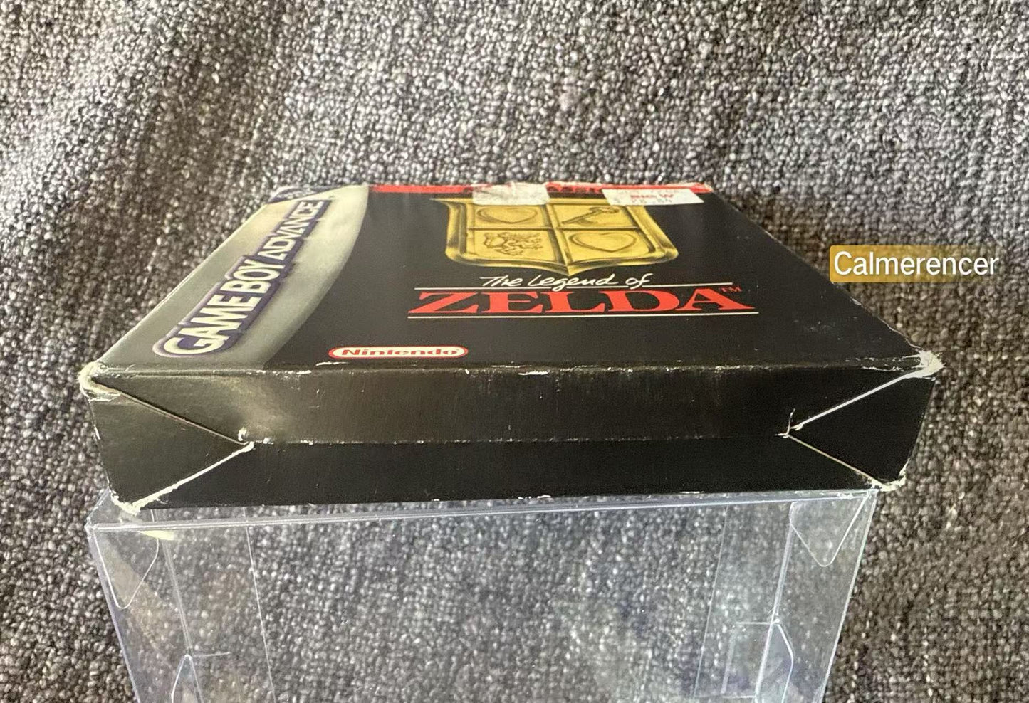 The Legend Of Zelda Nes Classic Boxed Game -Nintendo Gameboy Advance GBA - Pal Version