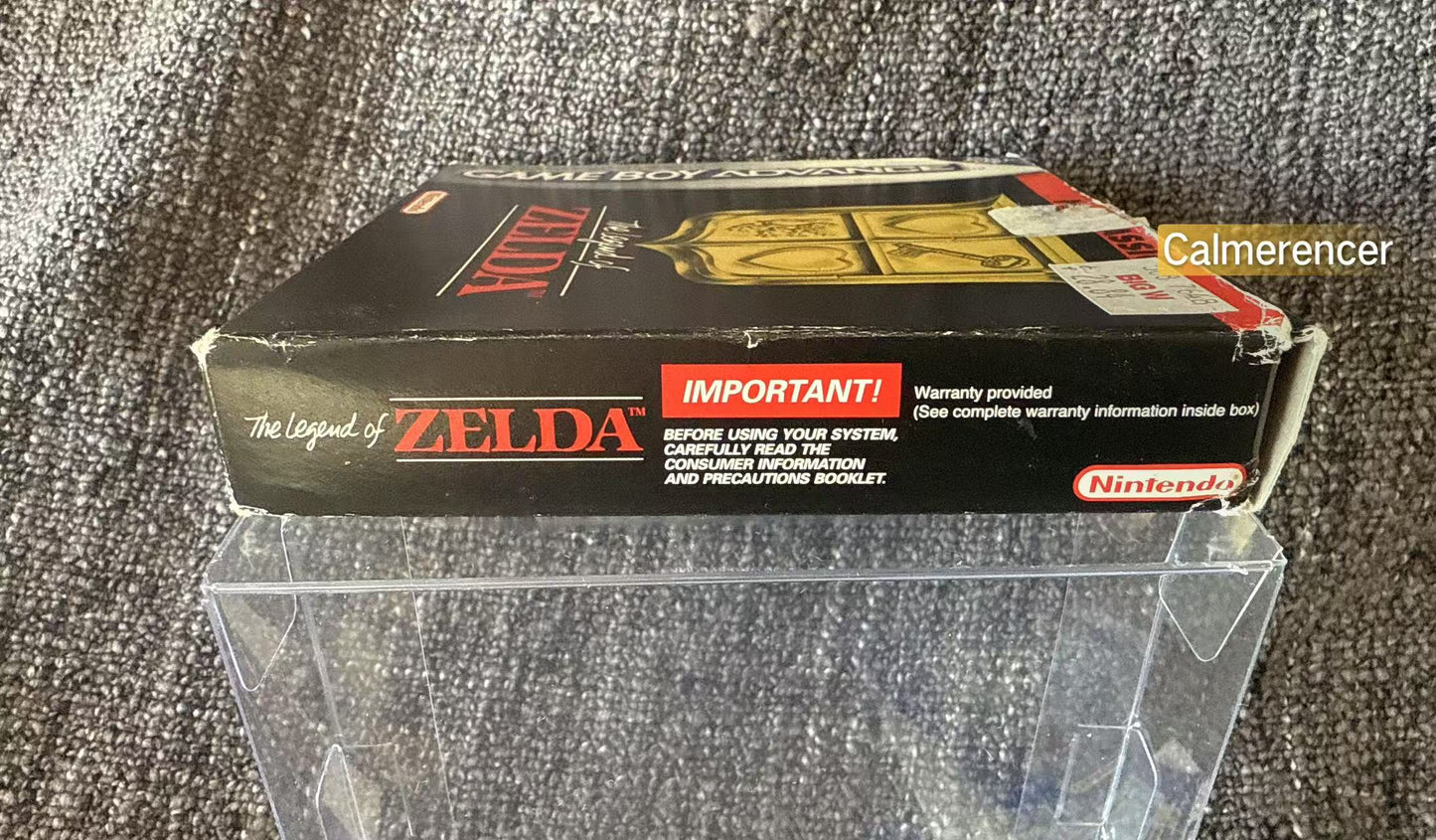 The Legend Of Zelda Nes Classic Boxed Game -Nintendo Gameboy Advance GBA - Pal Version