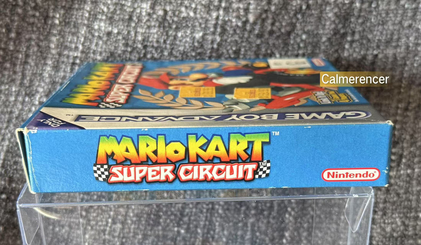 Mario Kart Super Circuit Boxed Game -Nintendo Gameboy Advance GBA - Pal Version