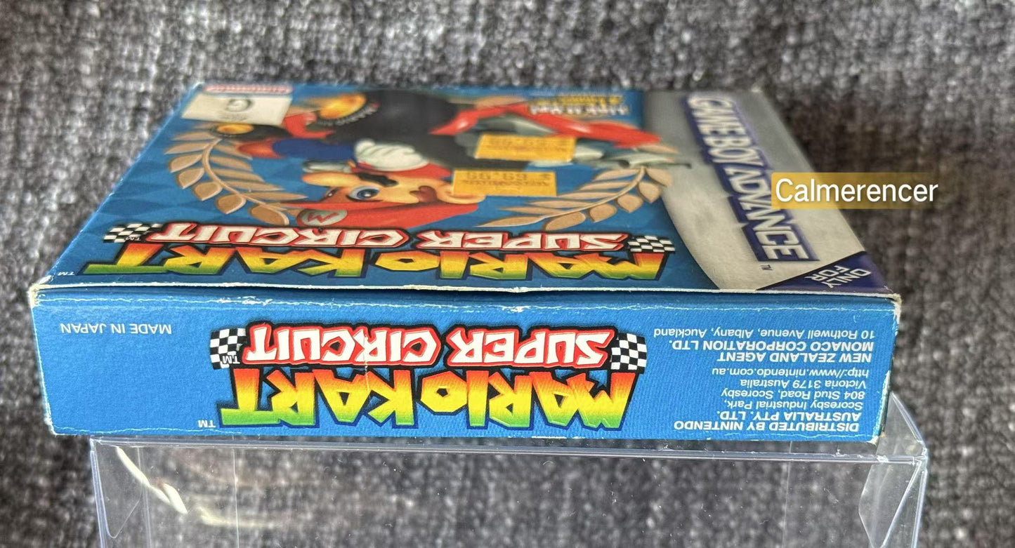 Mario Kart Super Circuit Boxed Game -Nintendo Gameboy Advance GBA - Pal Version