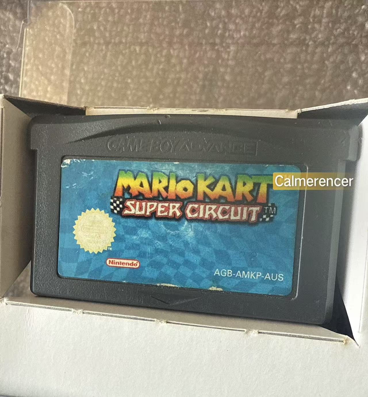 Mario Kart Super Circuit Boxed Game -Nintendo Gameboy Advance GBA - Pal Version