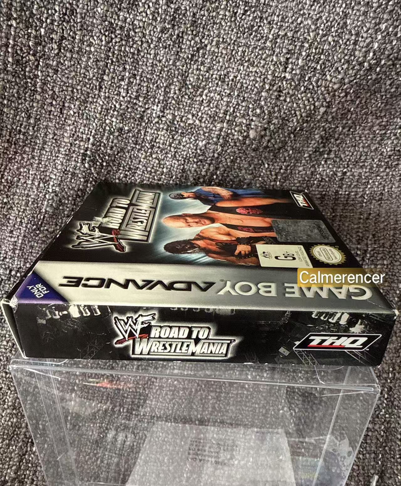 WWF Road To Wrestle Mania Boxed Game -Nintendo Gameboy Advance GBA - Pal Version