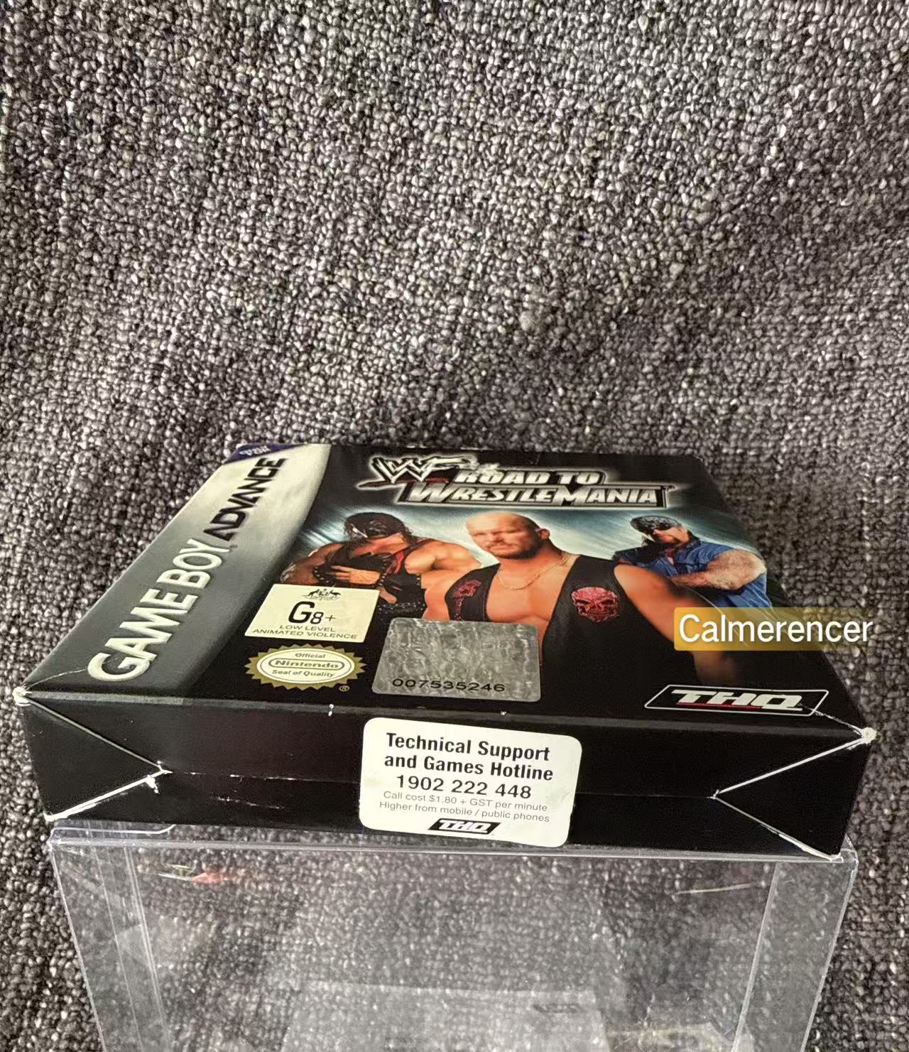 WWF Road To Wrestle Mania Boxed Game -Nintendo Gameboy Advance GBA - Pal Version