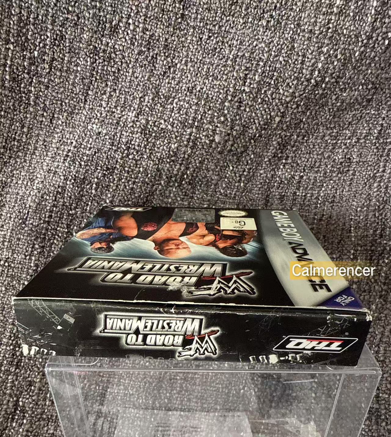 WWF Road To Wrestle Mania Boxed Game -Nintendo Gameboy Advance GBA - Pal Version