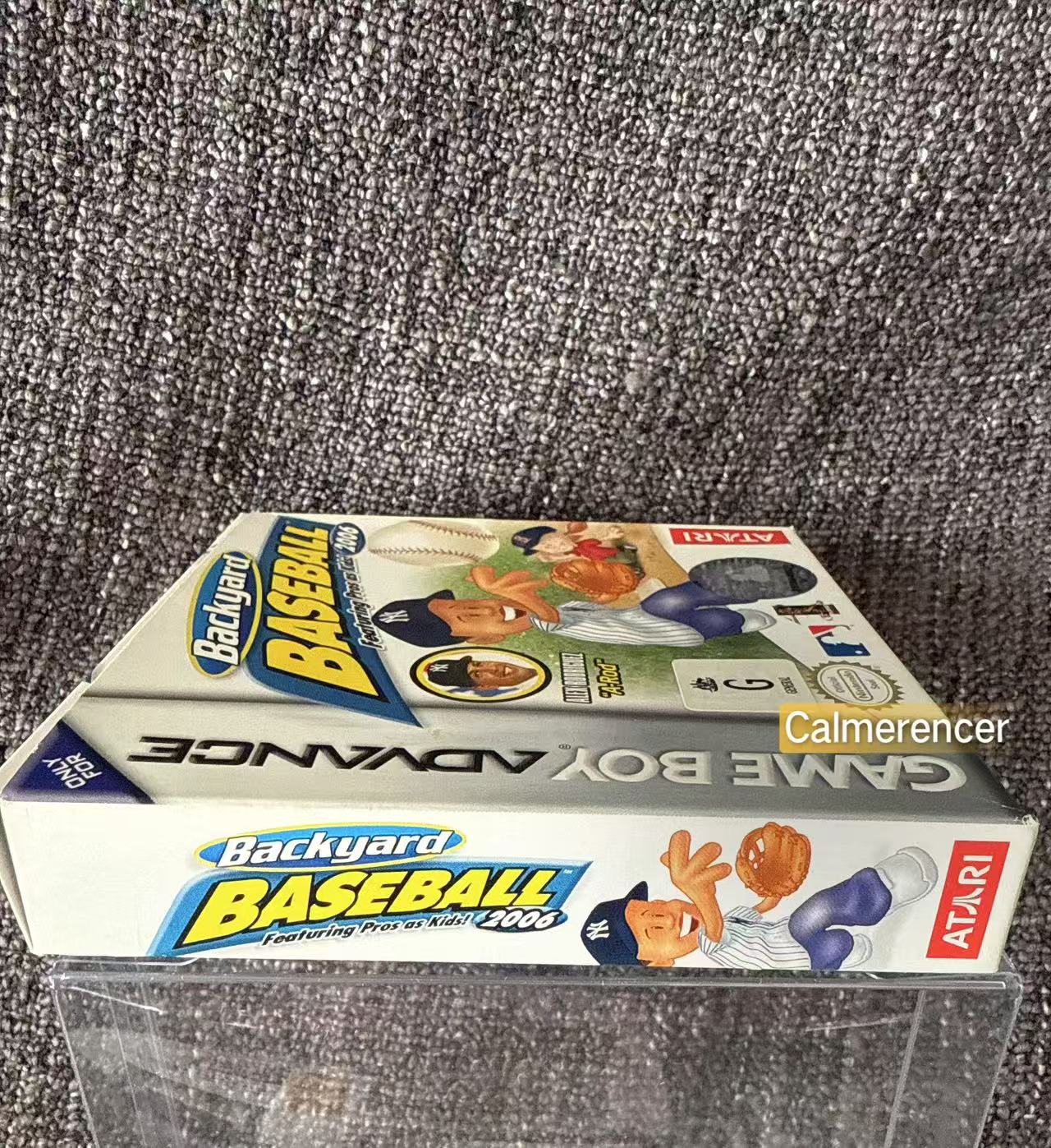 Backyard baseball Featuring Pros As Kids 2006 Boxed Game -Nintendo Gameboy Advance GBA - Pal Version