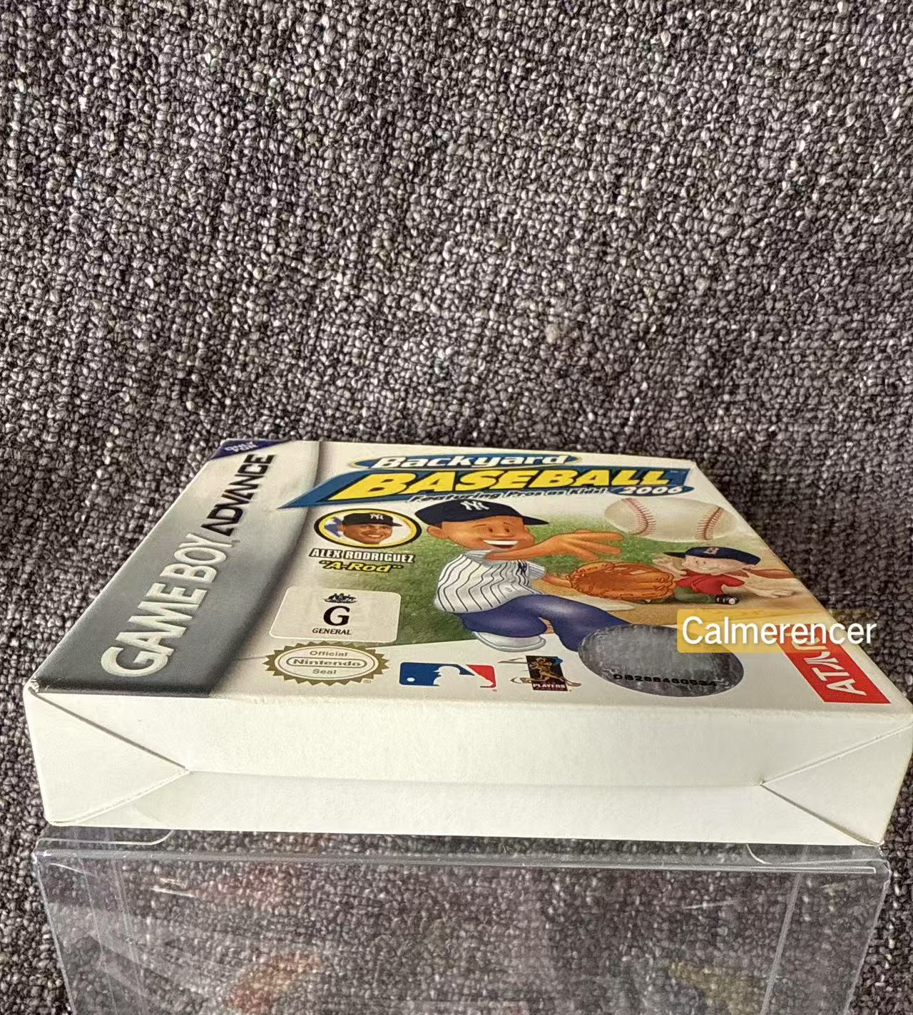 Backyard baseball Featuring Pros As Kids 2006 Boxed Game -Nintendo Gameboy Advance GBA - Pal Version