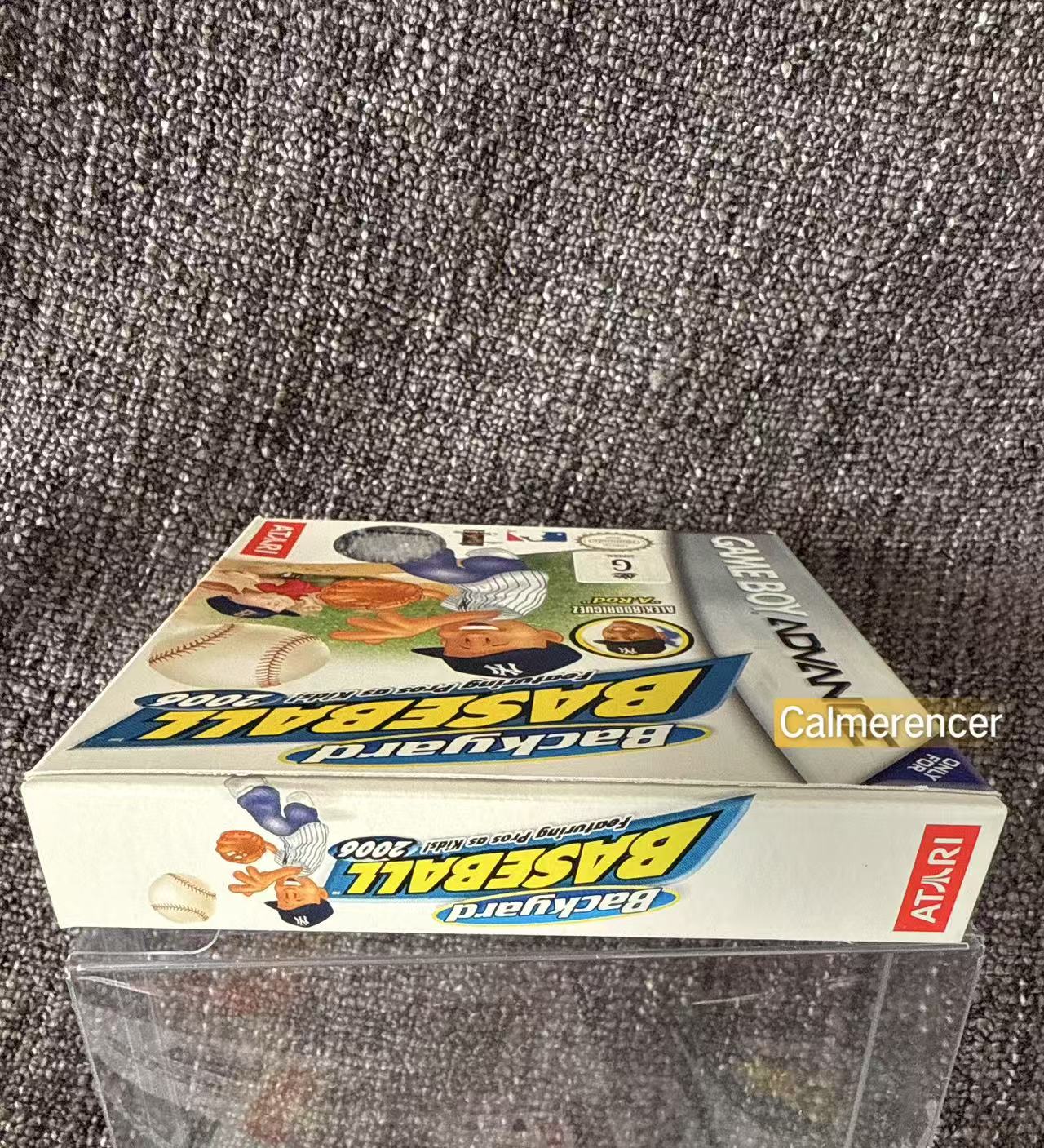 Backyard baseball Featuring Pros As Kids 2006 Boxed Game -Nintendo Gameboy Advance GBA - Pal Version