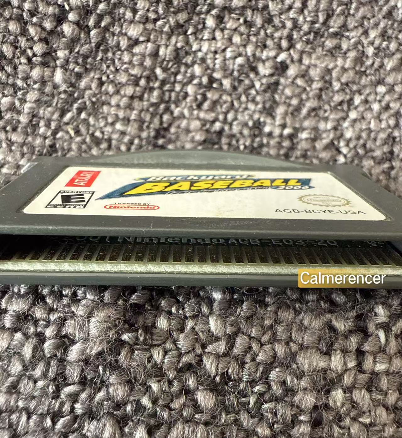 Backyard baseball Featuring Pros As Kids 2006 Boxed Game -Nintendo Gameboy Advance GBA - Pal Version