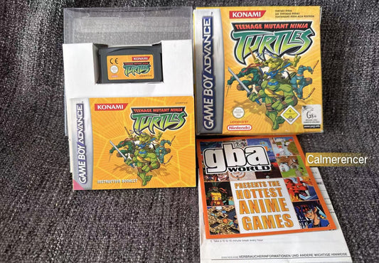Teenage Mutant Ninja Turtles Boxed Game -Nintendo Gameboy Advance GBA - Pal Version