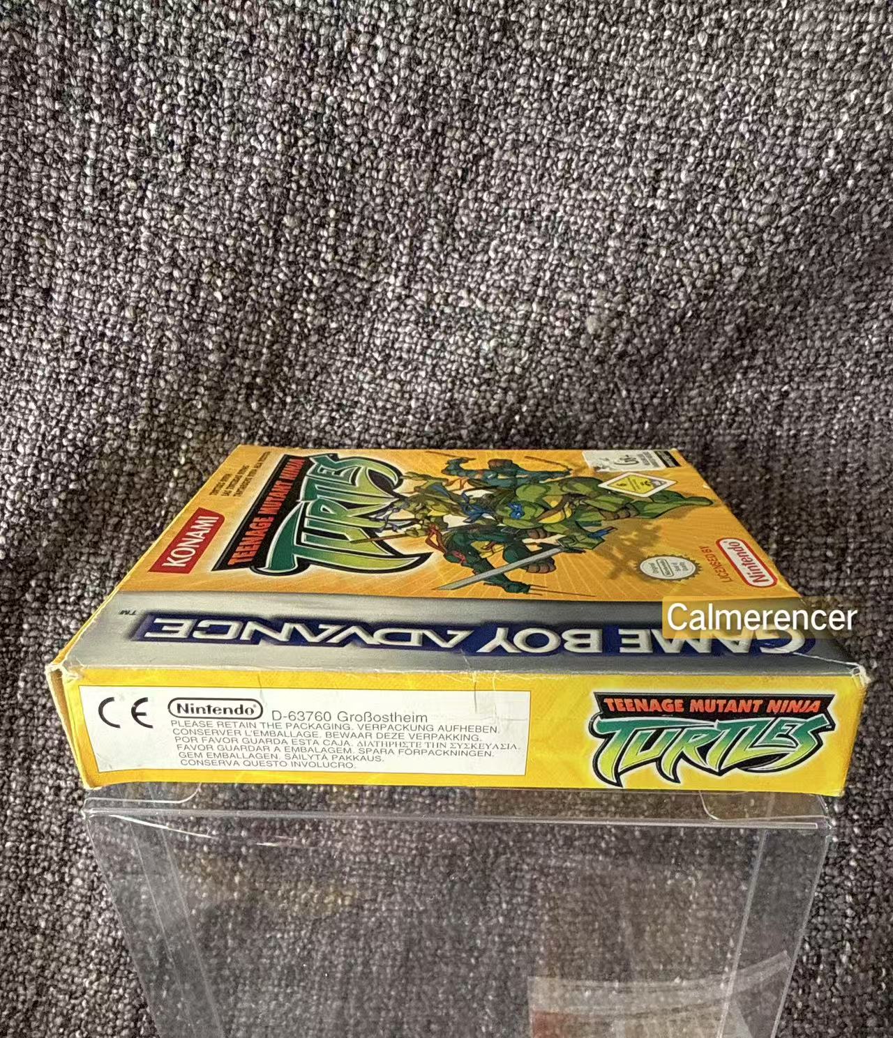 Teenage Mutant Ninja Turtles Boxed Game -Nintendo Gameboy Advance GBA - Pal Version