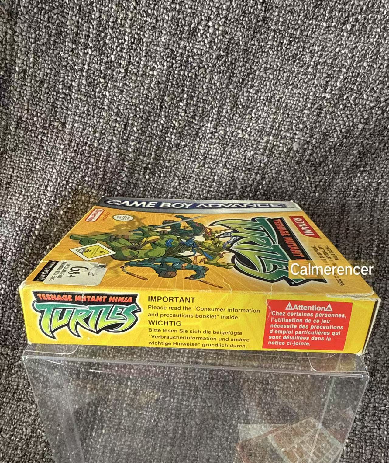 Teenage Mutant Ninja Turtles Boxed Game -Nintendo Gameboy Advance GBA - Pal Version