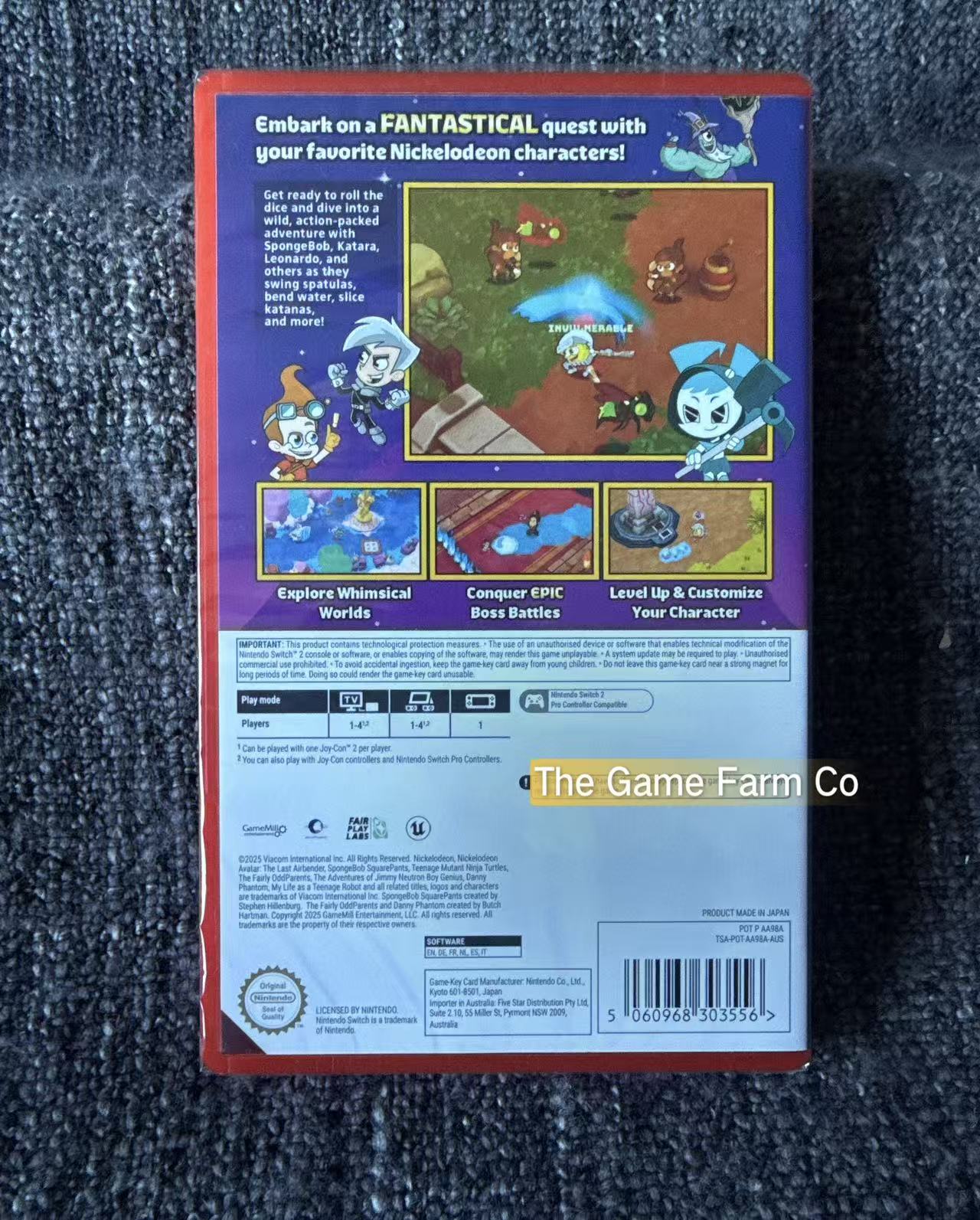 Nicktoons & The Dice of Destiny (Nintendo Switch 2) – Brand New & Factory Sealed