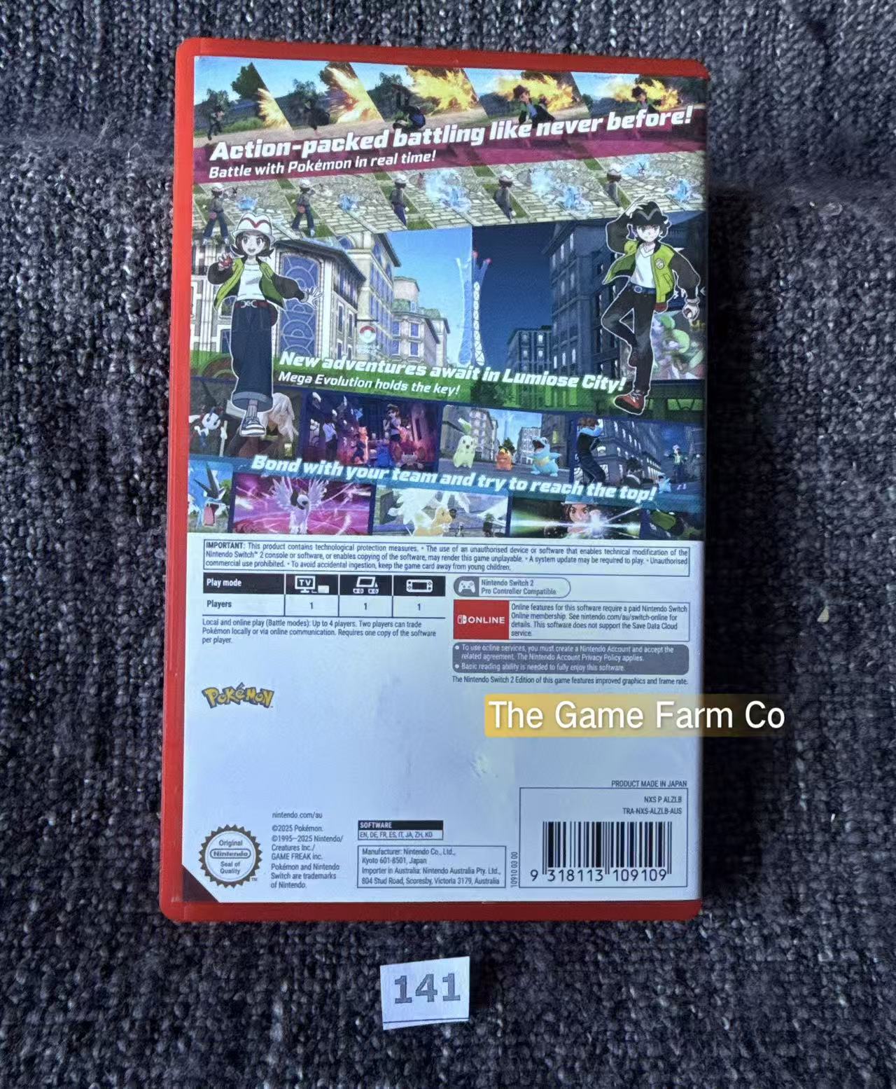 Pokémon Legends: Z-A (Nintendo Switch 2 Edition) – Pre-Owned Physical