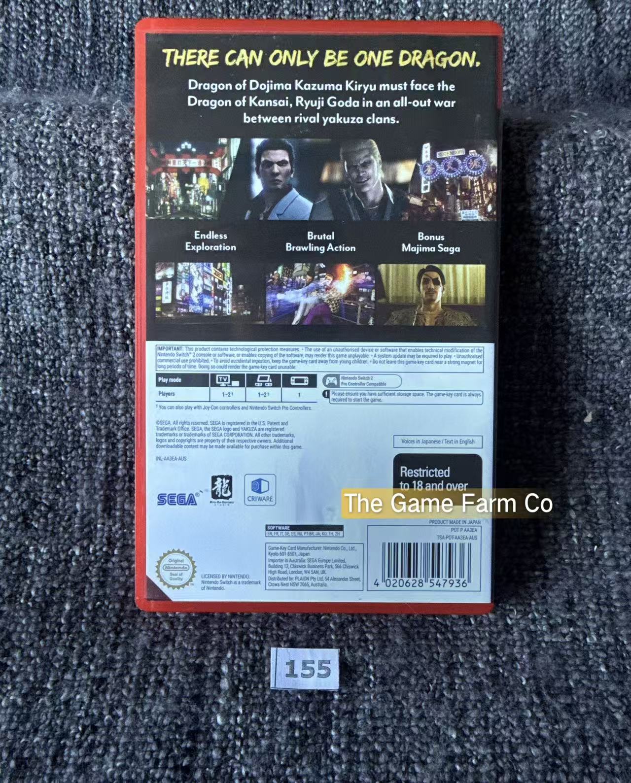 Yakuza Kiwami II (Nintendo Switch 2) – Pre-Owned Physical