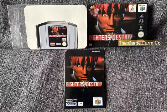 Fighters Destiny Game Boxed - Nintendo 64 / N64 - Pal Version