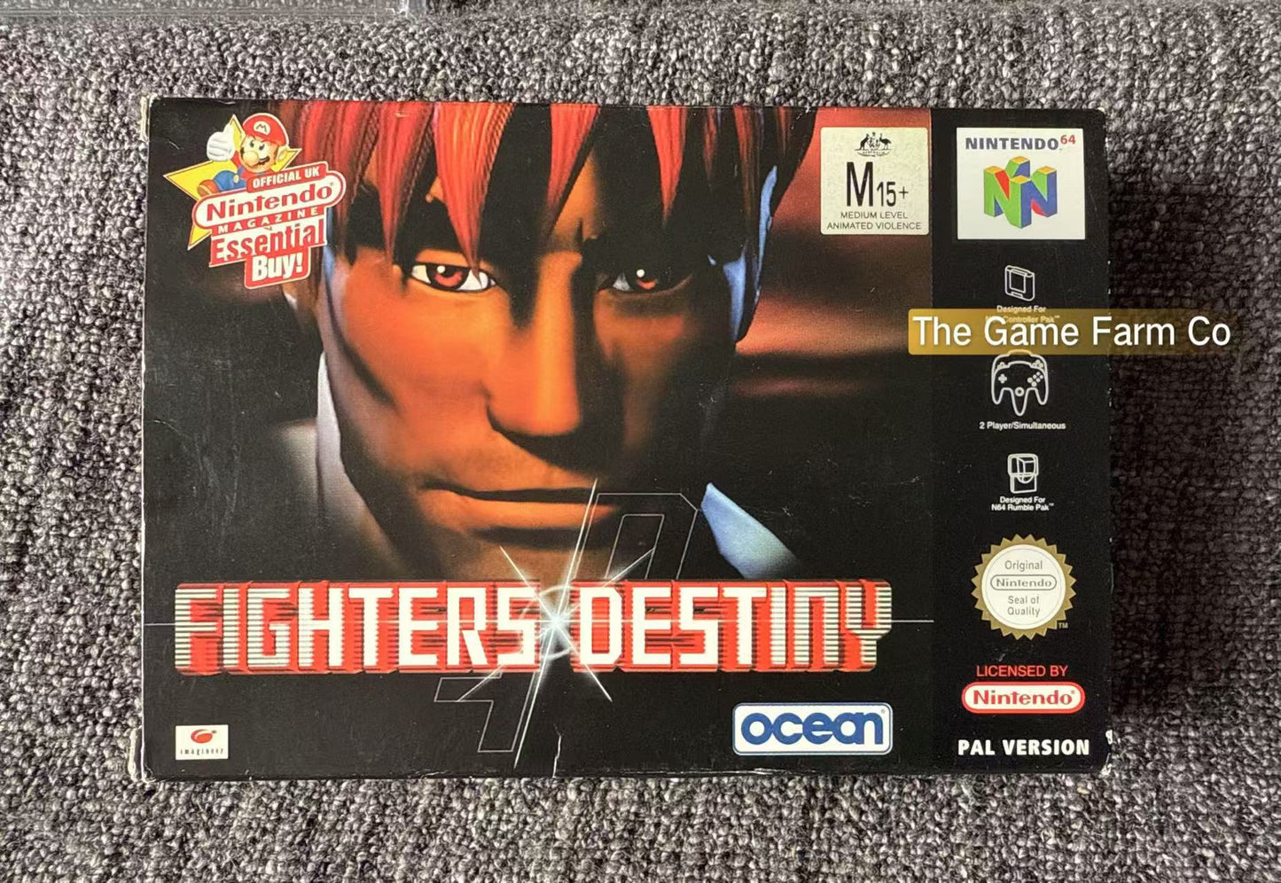 Fighters Destiny Game Boxed - Nintendo 64 / N64 - Pal Version